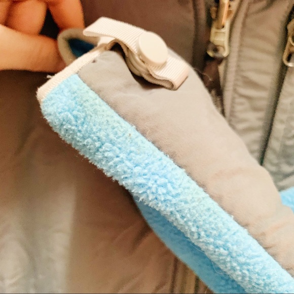 The North Face Denali Jacket light blue/gray sz M - Picture 8 of 9